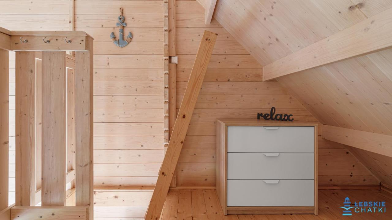 Lebskie Chatki Leba Exterior photo