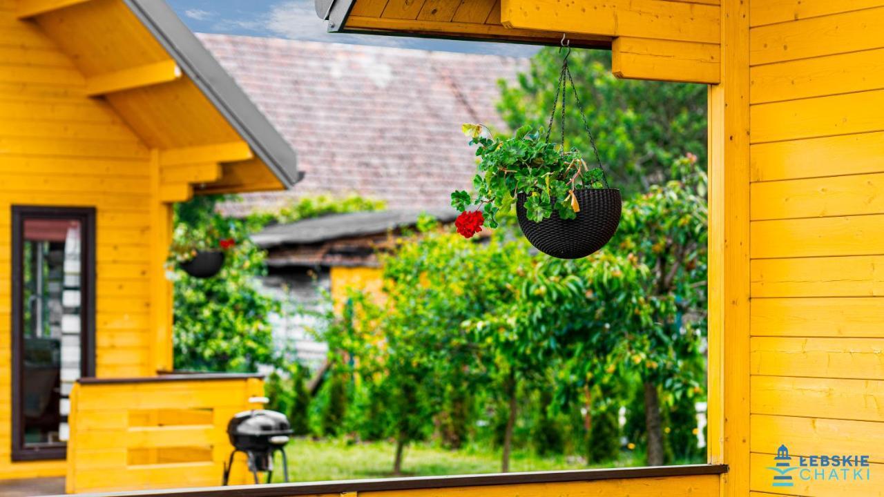 Lebskie Chatki Leba Exterior photo