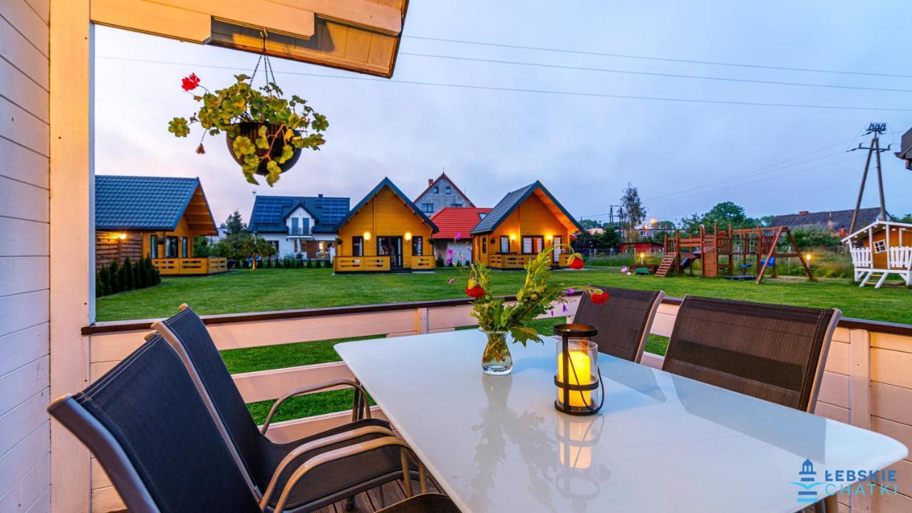 Lebskie Chatki Leba Exterior photo